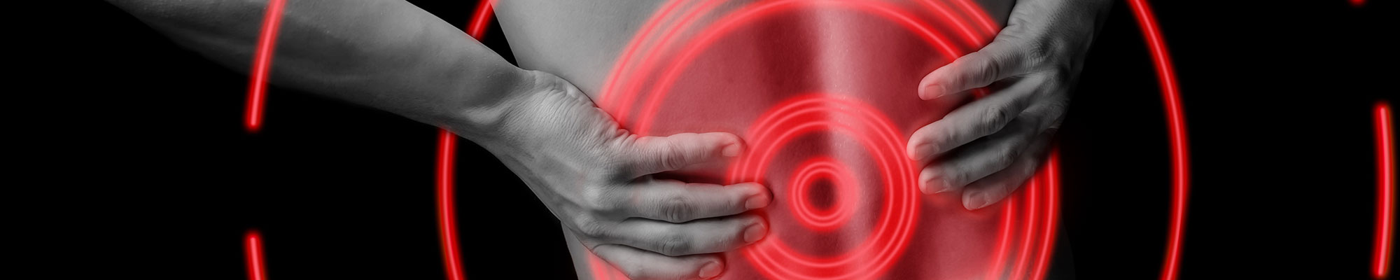 man with lower back pain